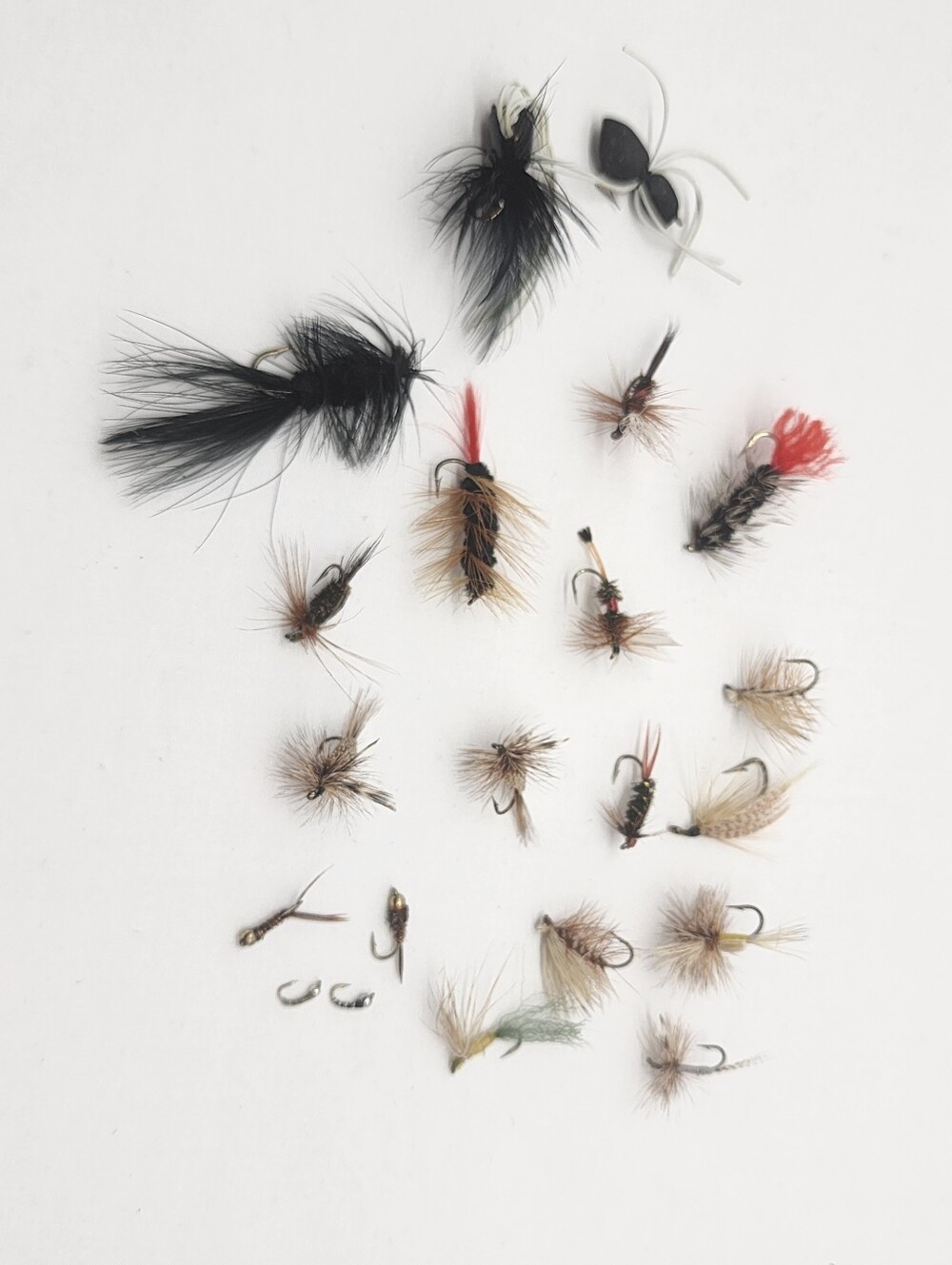 21pc artificial fly fishing dry flies Assortment Set